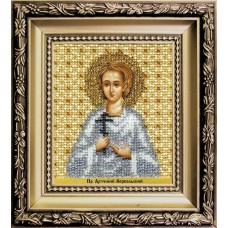 Набор для вышивки бисером Чарівна Мить Б-1208 "Икона святого праведного Артемия Веркольского"