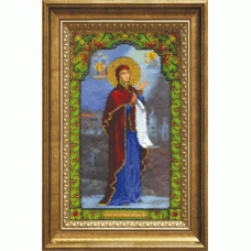 Набір для вишивки бісером Чарівна Мить Б-1225 "Ікона Божої Матері Боголюбивая"