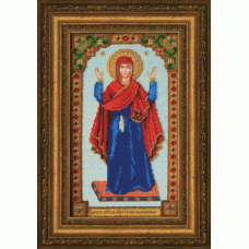 Набір для вишивки бісером Чарівна Мить Б-1228 "Ікона Божої Матері "Нерушима стіна""