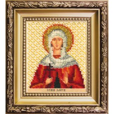 Набор для вышивки бисером Чарівна Мить Б-1236 "Икона святой Златы"