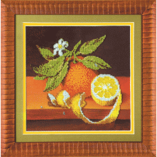 Набір для вишивки бісером Чарівна Мить Б-631 "Лимон апельсин"
