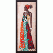 Набір для вишивки бісером Чарівна Мить Б-704 "Африканська красуня"