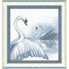 Набір для вишивки хрестом Чарівна Мить 294 "Лебеді"