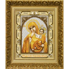 Набор для вышивки крестом Чарівна Мить 394 "Отрада или Утешение Пресвятой Богородицы"