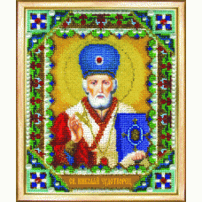 Набір для вишивки бісером Чарівна Мить Б-1209 "Ікона святителя Миколи Чудотворця"