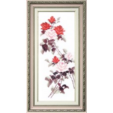 Набір для вишивки хрестом Чарівна Мить ВТ-053 "Етюд з червоними трояндами"