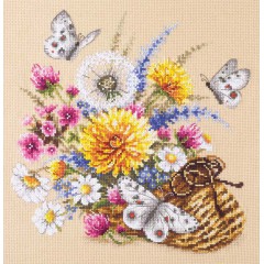 Набор для вышивки крестом Чудесная игла 40-81 Луговые цветы
