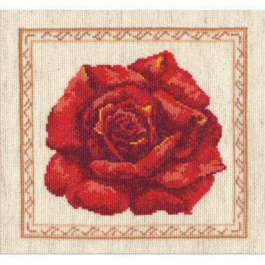 Набор для вышивки Чудесная игла 40-16 "Красная роза"