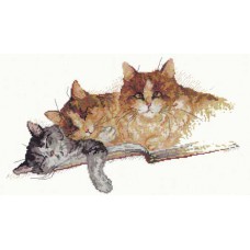 Набор для вышивки Чудесная игла 58-03 "Три кота"