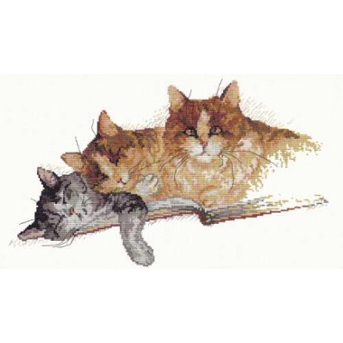 Набор для вышивки Чудесная игла 58-03 "Три кота"