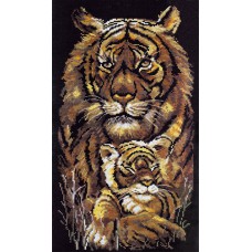 Набор для вышивки Чудесная игла 62-03 "Тигры"
