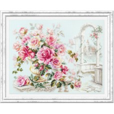 Набір для вишивання хрестом Чудова голка 110-011 троянди для герцогині
