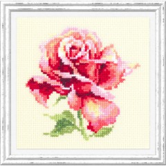 Набір для вишивки хрестом Чудесная игла 150-001 Прекрасна троянда