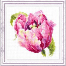 Набор для вышивки крестом Чудесная игла 150-013 Розовый тюльпан