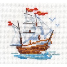 Набор для вышивки Алиса 0-159 "Кораблик"