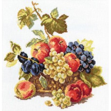 Набор для вышивки Алиса 5-04 "Яблоки и виноград"