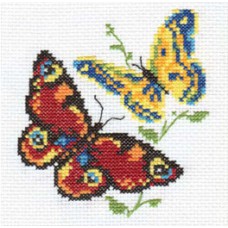 Набор для вышивки Алиса 0-50 "Бабочки-красавицы"