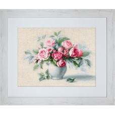 Набір для вишивки Luca-S BL2280 "Етюд з чайними трояндами"