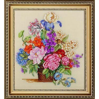 Набор для вышивания Bucilla 45628 "Весенние цветы"