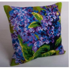 Набор для вышивания Collection D'Art 5066 Подушка "Single Lilac"