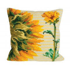 Набор для вышивания Collection D'Art 5086 Подушка "Sunflower Talk"