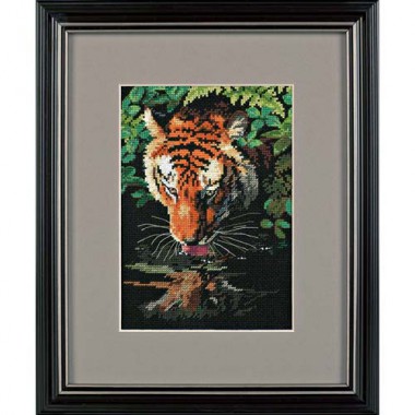 Набор для вышивки крестом Dimensions 06961 "Роскошный тигр"