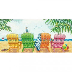 Набір для вишивання Dimensions 70-35325 Пляжні крісла