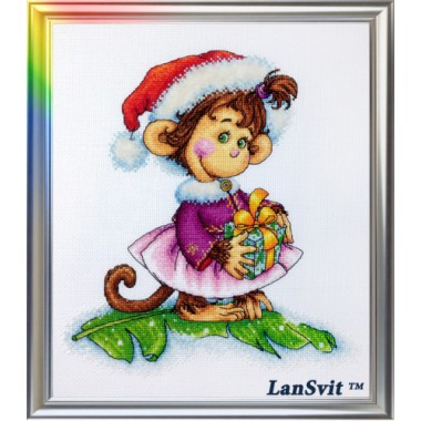 Набір для вишивання ЛанСвіт Д-053 "Кокетлива мавпочка"
