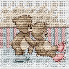Набор для вышивания Luca-S B1083 Медвежонок Бруно