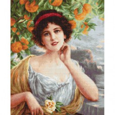 Набор для вышивки Luca-S B546 "Красавица под апельсиновым деревом"
