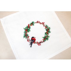 Набор для вышивки Luca-S FM015 Рождественский венок