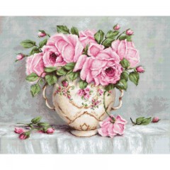 Набор для вышивки гобелен Luca-S G567 Розовые розы