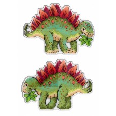 Набір для вишивання М. П. Студія Р-270 Динозаври Стегозавр