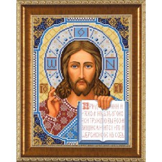 Малюнки на тканині для вишивання бісером Нова Слобода БИС1201 "Христос Спаситель"