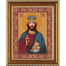 Рисунки на ткани для вышивания бисером Новая Слобода БИС1209 "Христос Спаситель"