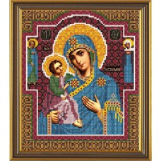 Рисунки на ткани для вышивания бисером Новая Слобода БИС9067 "Богородица Иерусалимская"
