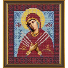 Набор для вышивания бисером Новая Слобода С9007 "Богородица «Умягчение злых сердец»"