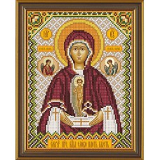 Набор для вышивания бисером Новая Слобода С9043 "Богородица «Слово плоть бысть»"