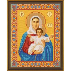 Набор для вышивания бисером Новая Слобода С9048 "Богородица Леушинская"