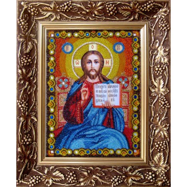 Набор для вышивания бисером Новая Слобода СК9001 "Христос Спаситель"