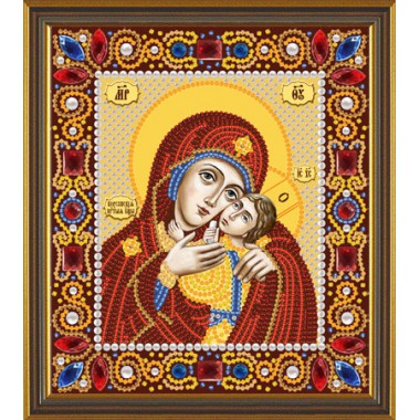 Набор для вышивания бисером Новая Слобода Д6013 "Богородица Корсунская"