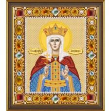 Набор для вышивания бисером Новая Слобода Д6141 "Св. Мц. Царица Александра Римская"