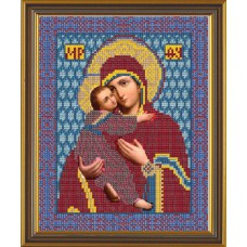Набор для вышивания бисером Новая Слобода Н9008 "Богородица Владимирская"