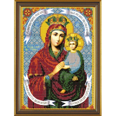Набор для вышивания бисером Новая Слобода Н9031 "Богородица «Споручница грешных»"