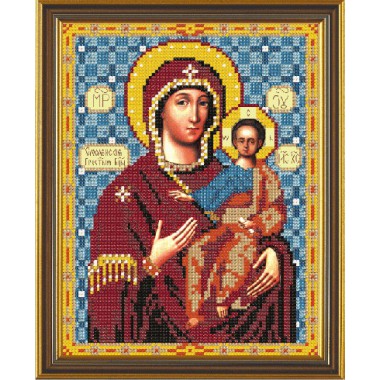 Набор для вышивания бисером Новая Слобода Н9035 "Богородица Смоленская"