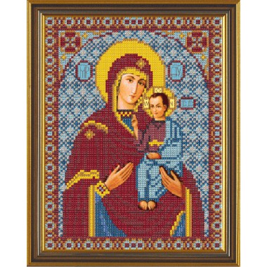 Набор для вышивания бисером Новая Слобода Н9050 "Богородица Озерянская"