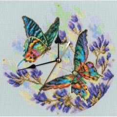 Набір для вишивання хрестиком RTO M40014 Райдужні метелики