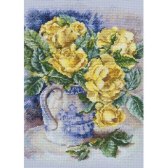 Набор для вышивания RTO M599 Желтые розы