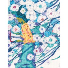 Набор для вышивания RTO M715 Стихи,сквозь белизну цветов