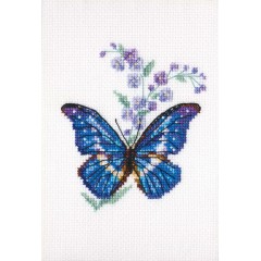 Набор для вышивания RTO EH364 Синюха и бабочка
